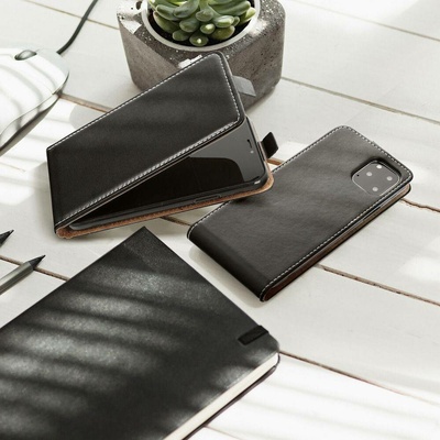 Pouzdro Forcell Slim Flip Flexi Nokia 225 Černé – Zboží Mobilmania