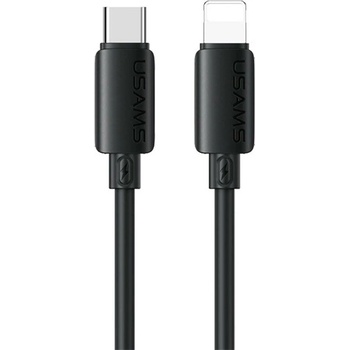 USAMS iPhone 14 Plus / 14 Pro Max / 14 Pro USAMS U98 кабел за данни Type-C - Lightning, 100 см, ЧЕРЕН SJ788USB01 (SJ788USB01)