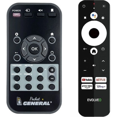 Diaľkový ovládač General EVOLVEO MultiMedia Box A4