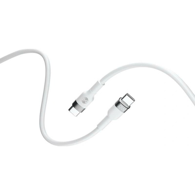 Forever GSM115427 Flexible USB-C/USB-C, 60W, 1m, bílý