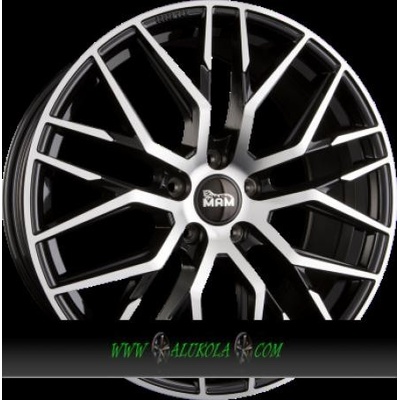 MAM RS4 8,5x20 5x114,3 ET45 black polished | Zboží Auto