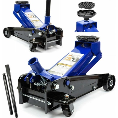 BJC Pojazdný hydraulický zdvihák 3 t – 125 až 460 mm