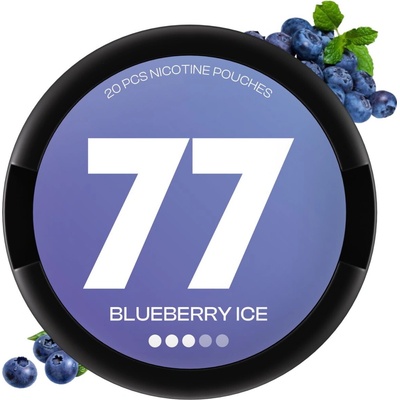 77 Pouches Blueberry 20 mg 20 sáčků