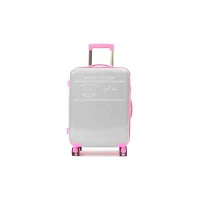 Chiara Ferragni Самолетен куфар за ръчен багаж 74SB0LX1 Сребрист (74SB0LX1)