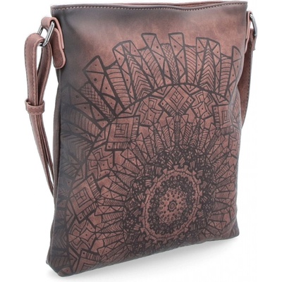 Indee kabelka crossbody 6294 H hnedá