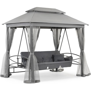 Garden Point Nice Premium Garden Point метална градинска люлка сива (GAP1004)