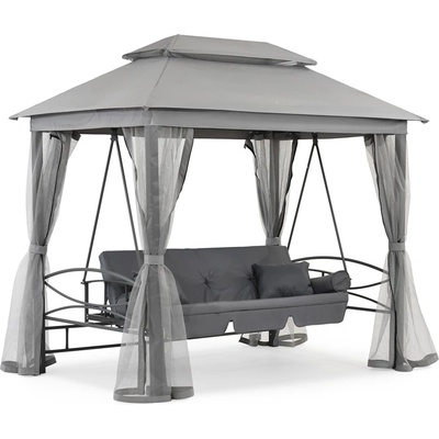 Garden Point Nice Premium Garden Point метална градинска люлка сива (GAP1004)
