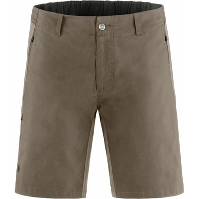 Fjällräven Pánske Hoja Hybrid Shorts M Suede Brown