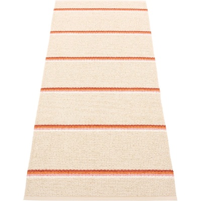 Pappelina Пътека за открито и закрито в тухлен и кремав цвят 70x180 cm Olle Brick Cream - Pappelina (OL4C718)