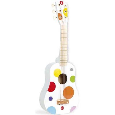 Janod Детска китара Janod - Confetti, дървена (J07598)