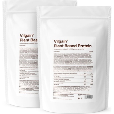 Vilgain Plant Based Protein – 2× čokoláda 1 000 g