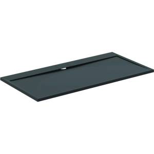 Ideal Standard i. life Ultra Flat S правоъгълно душ корито, наситено черно, 180x90 см (T5230FV)
