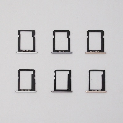 SIM TRAY Huawei G7 - Držiak sim karty a pamäťovej karty SD Variant:: SLOT SIM/SD karty - stríeborný