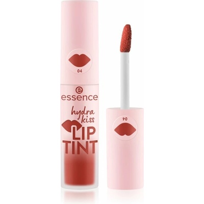 essence Hydra Kiss barva na rty 04 Classy Red 4 ml