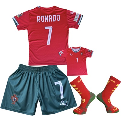 Numberoplus dětský fotbalový dres + ponožky Portugalsko Cristiano Ronaldo – Zboží Mobilmania