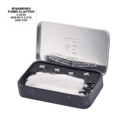 Coilology Předmotané spirálky Handcrafted Sandvik SFC Ni80 4ks 0,42ohm