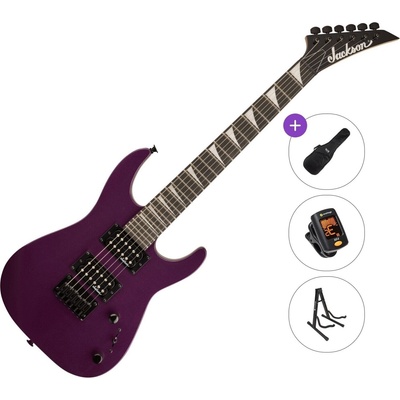 Jackson JS Series Dinky Minion JS1X AN Basic SET Pavo Purple Електрическа китара