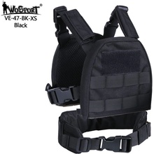 Wosport WST MOLLE nosič plátov Čierna