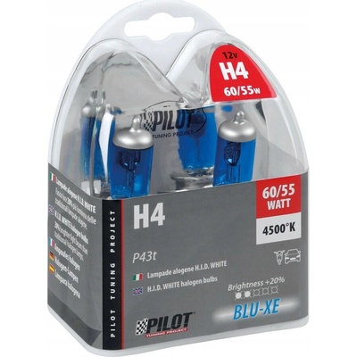 Lampa Italy Blue-Xe H4 P43t-38 12V 60/55W