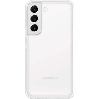 Samsung Frame Cover EF-MS901CTEGWW - оригинален хибриден кейс от две части за Samsung Galaxy S22 (прозрачен)