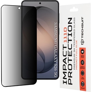 Techsuit Протектор за Samsung Galaxy S26 - 111D Privacy Full Glue - Techsuit - Черен