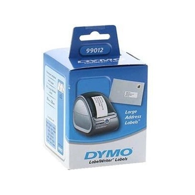 Papírové štítky DYMO LaberWriter 99012 89mm x 36mm bílé velké baleno po 2x 260 St. (S0722400)