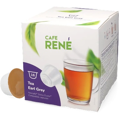 Café René | Earl Grey Tea - 16 капсули за Dolce Gusto