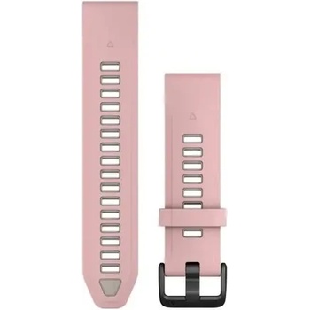 Garmin QuickFit® 20 Dust Rose/Fog Gray силоконова каишка 010-13391-05 (010-13391-05)