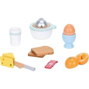 Lelin Дървен комплект Lelin - Със сокоизтисквачка за цитруси (L40295) - baby