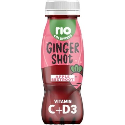 Rio Cold Press Ginger Shot jablko červená řepa 180 ml