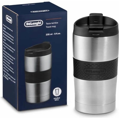 Delonghi Dvojstenný cestovný hrnček z nehrdzavejúcej ocele 235 ml