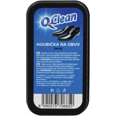 Q Clean houbička na boty černá