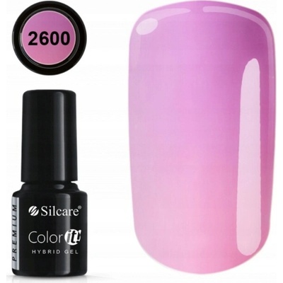 Hybridný lak farebný lak Silcare Farebný 6 ml