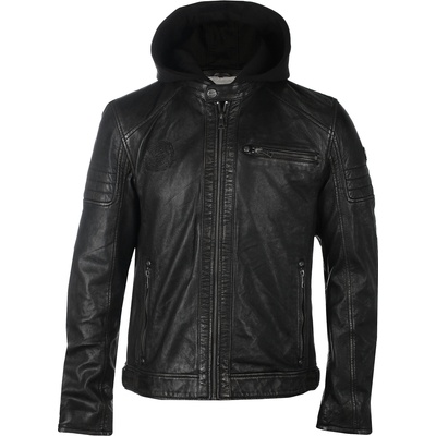 NNM мъжко яке MMJenno - Черно - Бежово -1201-0674