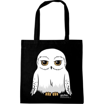 Logoshirt Látková taška Hedvika černá Harry Potter