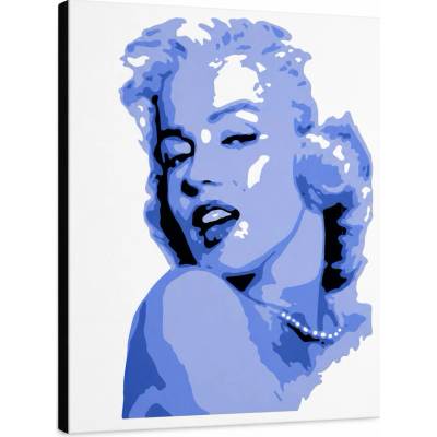 Ručne maľovaný POP Art obraz Marilyn Monroe - 30x40 cm