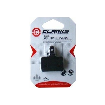 Clarks Brake Cladding Shimano Tektro (Deore M515, M475, M525, M465, M495, Tektro Draco, Dorado, Orion, Auriga, Aquila, HDC300, TRP Spyre, Hylex) Organic BOX 20 PAIRS-CLA-CLA-CLA-CLA-CLA-CLA-CLA-ST.