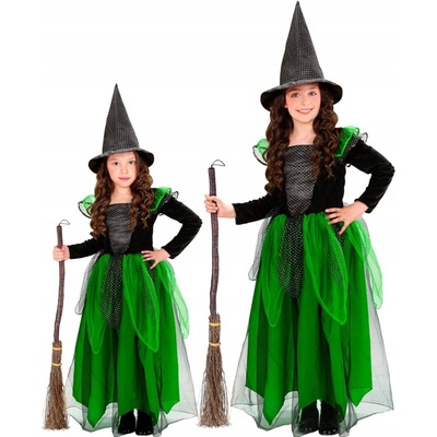 MALÁ ČARODĚJNICE ZELENÝ MASOPUSTNÍ OBLEČEK HALLOWEEN – Hledejceny.cz