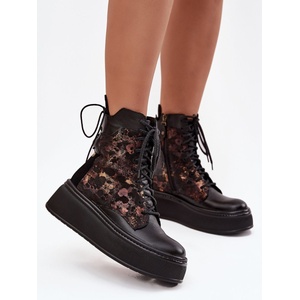 Step in style Дамски ботуши платформа модел 219393 Step in style