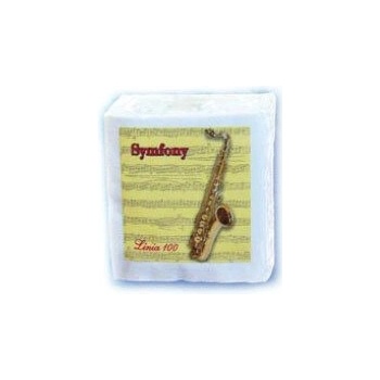 PD Radošinka Symfony Línia servítky biele 33x33cm 140g 77ks