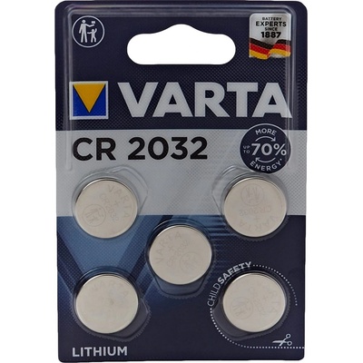 Varta CR 2032 5ks 6032101415 – Zboží Živě