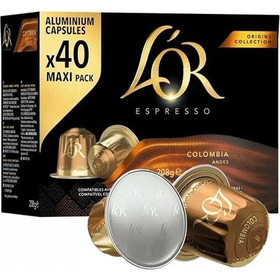 L'Or Espresso Colombia kapsle do Nespresso 40 ks