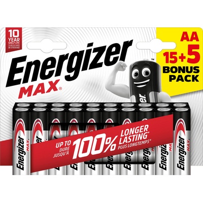 Energizer Max AA 20ks E303329900