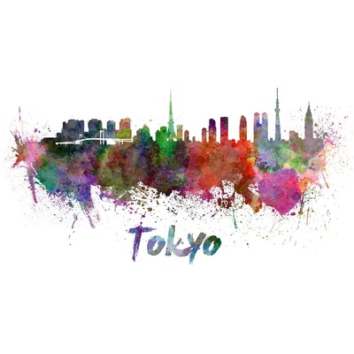 DIMEX ART Флизелинов фототапет хоризонт на токио 375 x 250 см