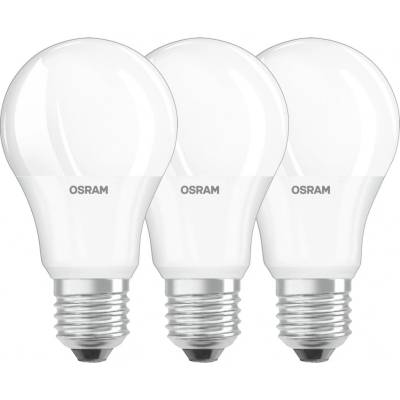 Osram Sada 3x LED žiarovka, E27, A60, 8,5 W, 806lm, 2700K, teplá biela