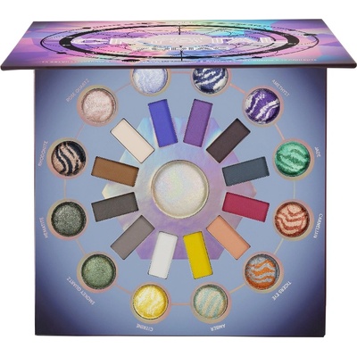 BH Cosmetics BH 25 Colors Eyeshadow And Highlighter Palette Crystal Zodiac Сенки палитра 32gr
