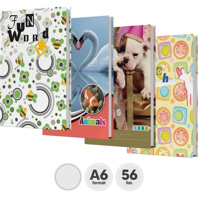 JUNIOR Památník čistý A6 56 listů 90g – Hledejceny.cz