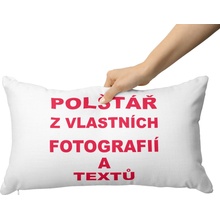 Impar Polštář s vlastními fotkami 65x30