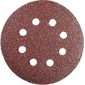 Výsek KONNER D38 125 mm, P120, 8 dier, brúsny, okrúhly, bal. 10 ks