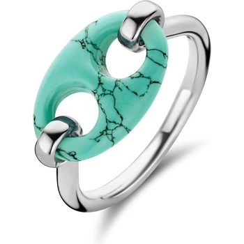 Image 1 of Ti Sento Milano Дамски пръстен Ti Sento Milano - 12258TQ/56 (12258TQ/56)